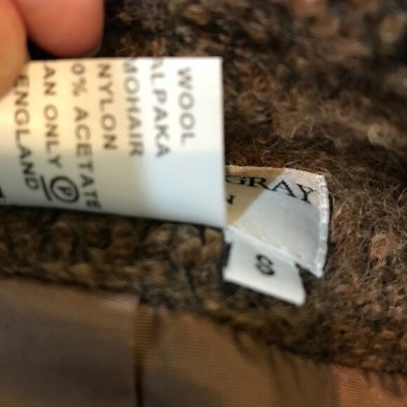 Charles Gray Alpaca / Mohair Melange Jacket S - Picture 10 of 11